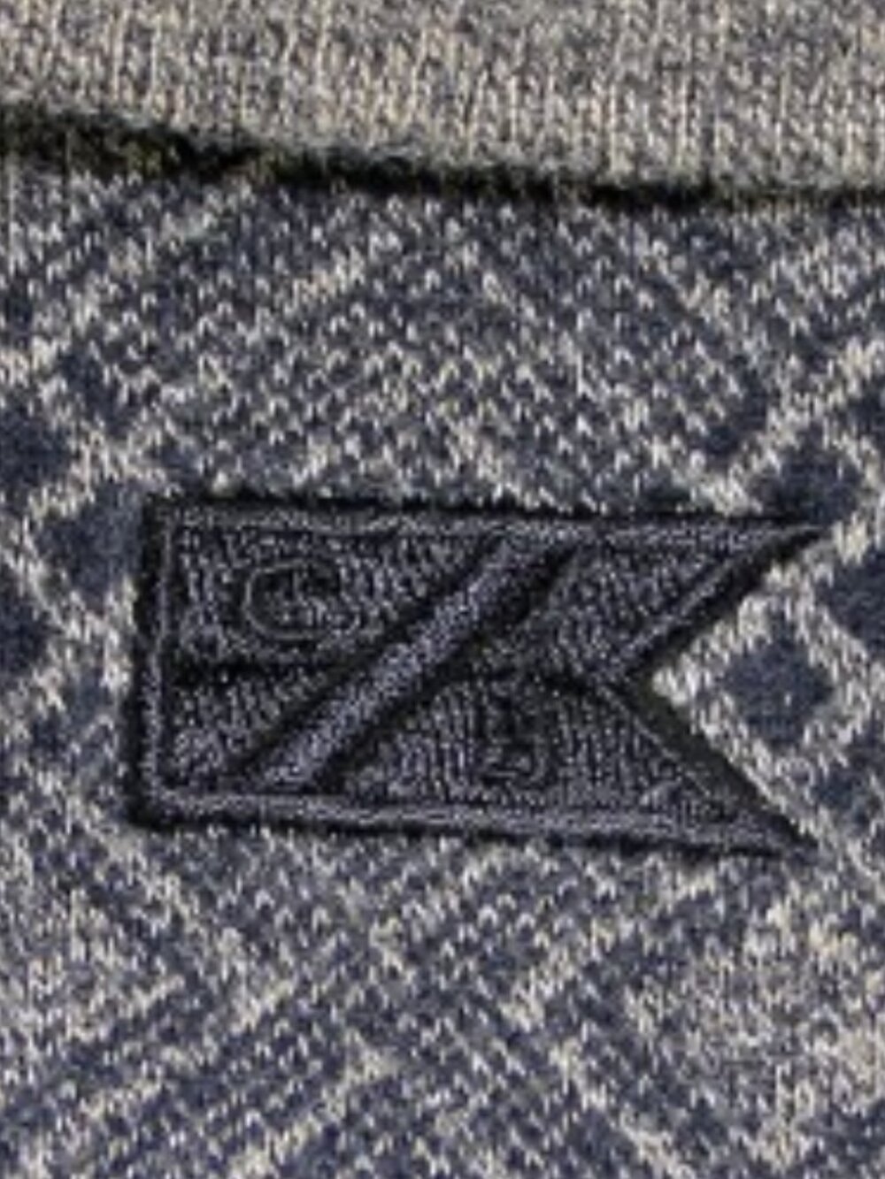CUTTER & BUCK Tan with Black Striping Knit Pullover Shirt 100% Cotton Size M - Picture 3 of 4